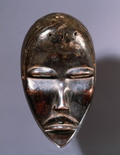 Mask of a type called Tankagle, which probably depicts a handsome young man
