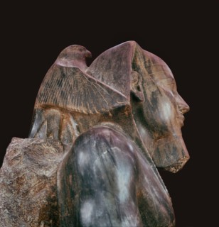 A statue of King Chephren