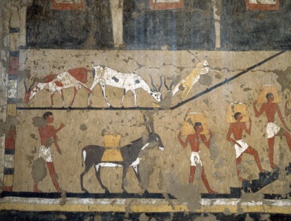 A painting from the tomb of Ity