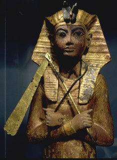 Shabti from the tomb of Tutankhamun