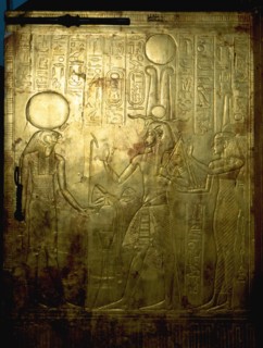 Details from Tutankhamuns shrine in the form of the second sactuary of the South (Per Wer)
