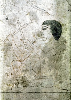 A master sketch for the unfinished decoration of the tomb of Neferherenptah