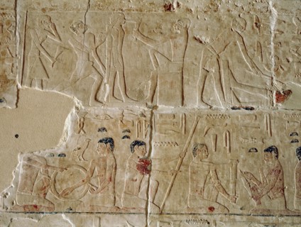 Relief from the tomb of Ankhmahor
