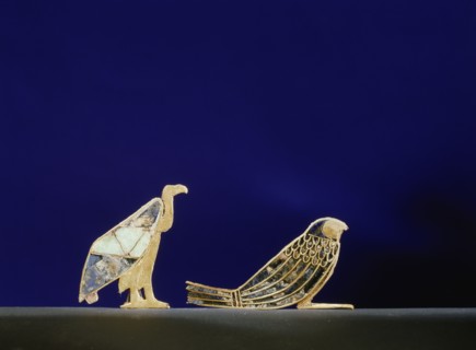 Bird amulets from the tomb of Hornakht, son of Osorkon II