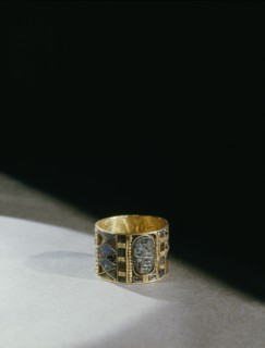 One of 36 rings from the mummy of Psusennes I