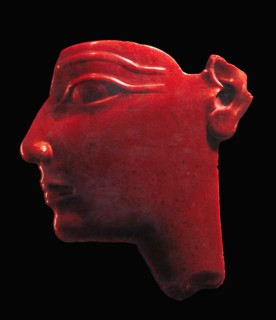 Inlay of a face in Country of Origin: Egypt