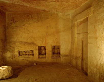 The tomb of Meresankh, one of the queens of Khephren