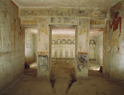 The tomb of Meresankh, one of the queens of Khephren
