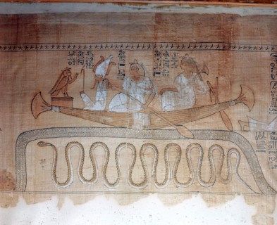A vignette from the Book of the Dead of Tanafer