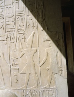 Relief from the White Chapel of Sesostris I