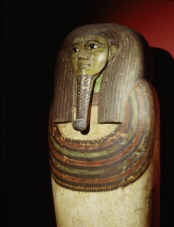 Mummiform coffin of Hor, attributed to a funerary workshop at Heracleopolis Magna in the Fayum