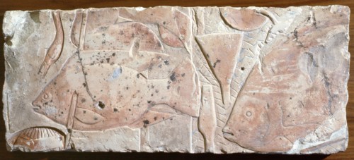 A fragment of a relief