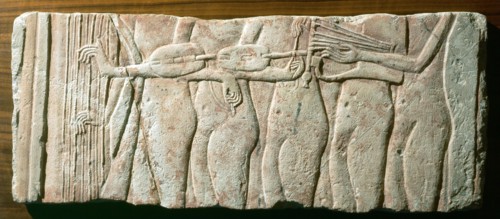 A fragment of a relief