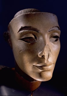 The head of Smenkh Ka Ra, sometimes thought to be Nefertiti