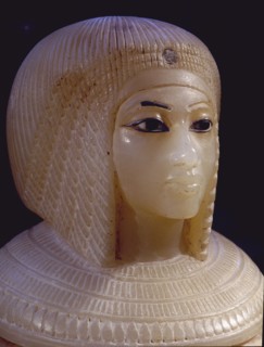 Canopic jar from the unfinished tomb KV 55
