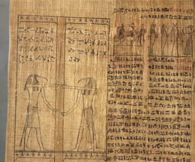 A vignette from the Book of the Dead of Kahapa