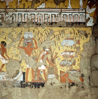 The private tomb of the royal tomb builder, Pashedu