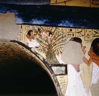The private tomb of the royal tomb builder Pashedu