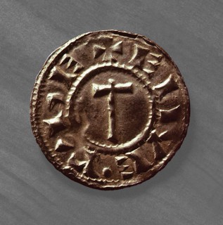 A sword/hammer type coin, Danelaw