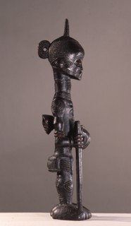 A fine example of the figures with scarification design known as Mbulenga (fortune & beauty)