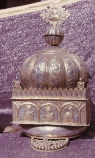 Votive crown from the treasury of the Cathedral of Our Lady of Sion at Axum