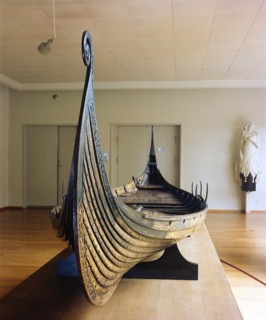 Model of the Oseberg Ship