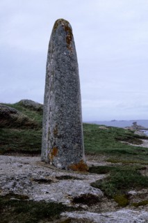 Standing stone at Sainte en Tregastel, Cotes du Nord