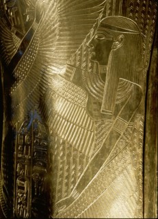 Detail of the second largest shrine of Tutankhamun