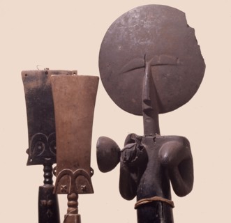 These dolls, known as Akuaba, were carried by girls and young women both to promote their fertility and as symbols of the beauty hoped for in their children