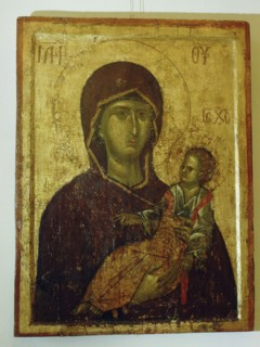 An icon of the Virgin Mary and Child