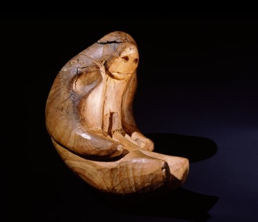 A figure representing a shaman associated with the spirit Taqhisim