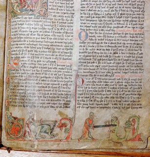 Illustration from the collection of Icelandic sagas, the Flateyjarbok
