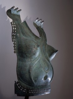 Body mask in the form of a female torso