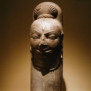 Linga (Sanskrit: sign), the phallus, symbol of the god Lord Shiva