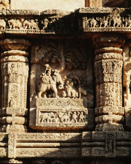 The Temple of the Sun complex at Konarak