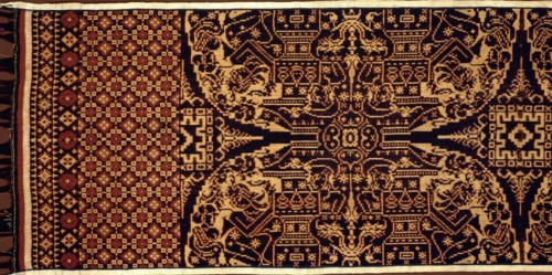Gringsing, double ikat