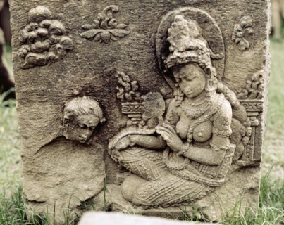 The reliefs, on the temples of the Lara Jonggrang complex, portray various deities or scenes taken from the great Hindu classics and especially the Ramayana