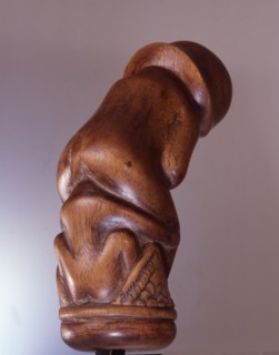 A Javanese kris handle