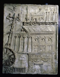 A relief from the tomb of the Haterii family