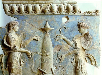 Terracotta plaque from the Temple of Apollo on the Palatine