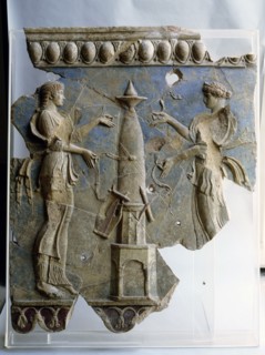 Terracotta plaque from the Temple of Apollo on the Palatine