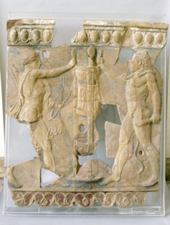 Terracotta plaque from the Temple of Apollo on the Palatine