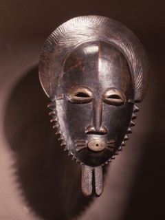 Baule Mblo mask used in dances performed primarily for entertainment