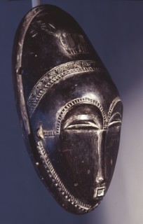 Baule Mblo mask used in dances performed primarily for entertainment