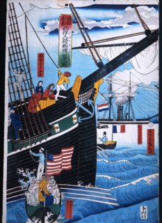 British and other foreign vessels off Yokohama