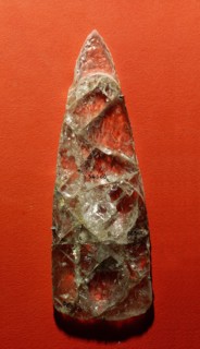 Transparent quartz knife