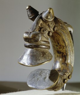 A Sorko brass anklet