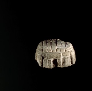 Model temple possibly depicting the megalithic temple of Hagar Qim