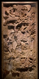 Commemorative stela to Two Wind, ruler of Piedras Negras