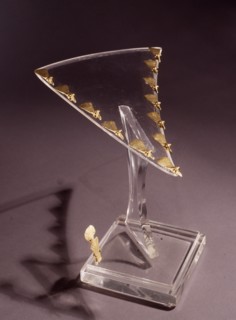 Gold segments from a necklace